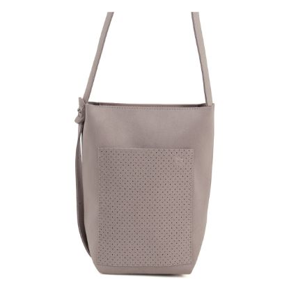 もののぐ MNNG ショルダーバッグ 洗える 洗濯可能 <br>EL2-US ウルトラスエード ワンハンドルショルダー エルフミニショルダー バケットバッグ 肩掛け の画像