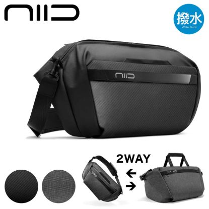 ニード ボディバッグ メンズ レディース キャッシュ ライト <br>CACHE LITE NIID｜13インチ スリングバッグ ショルダーバッグ ダッフルバッグ ボストンバッグ 2WAY 大容量 撥水 スポーツ ジムバッグ 自転車 通学 旅行 1年保証 の画像