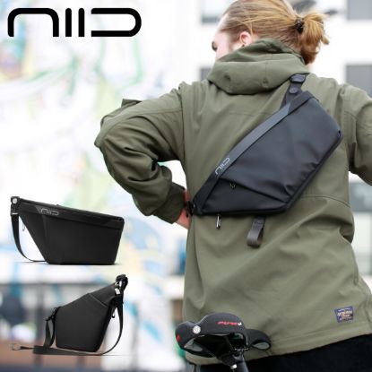 圖片 ニード ボディバッグ メンズ レディース <br>FINO IV F4 NIID URBANATURE｜極薄 8インチ スリングバッグ チェストバッグ ショルダーバッグ 拡張 軽量 撥水 大容量 1年保証