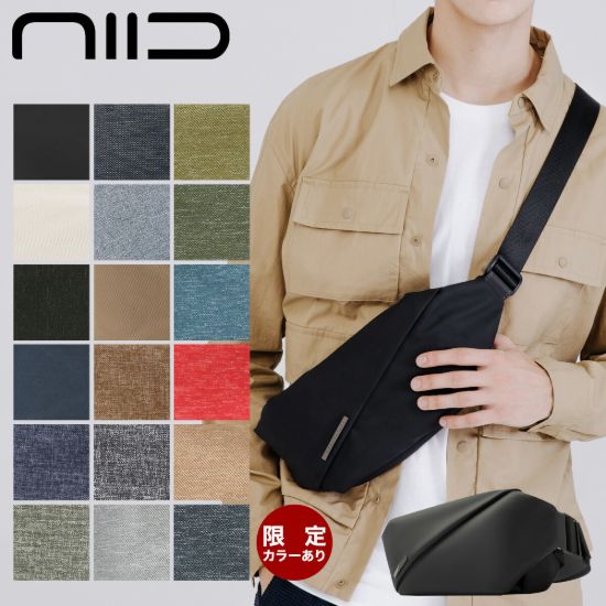 图片 ニード ボディバッグ メンズ レディース <br>R0 NIID URBANATURE｜チェストバッグ ショルダーバッグ 撥水 1年保証