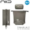 圖片 ニード トラベル 3点セット トラベルキット メンズ レディース <br>TRAVELKIT NIID CACHE｜トラベルポーチ トイレタリーバッグ ランドリーバッグ シューズバッグ オーガナイザー シューズケース 旅行 出張 防水 撥水 1年保証