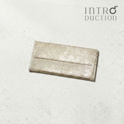 イントロダクション 長財布 本革 レザー 国産 日本製 開運日 天赦日 寅の日 メンズ レディース<br>2502-446P プラチナ ポケットウォレットM INTRODUCTION 薄い 軽い 軽量 冠婚葬祭 の画像