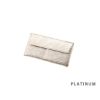 イントロダクション 長財布 本革 レザー 国産 日本製 開運日 天赦日 寅の日 メンズ レディース<br>2502-446P プラチナ ポケットウォレットM INTRODUCTION 薄い 軽い 軽量 冠婚葬祭 の画像