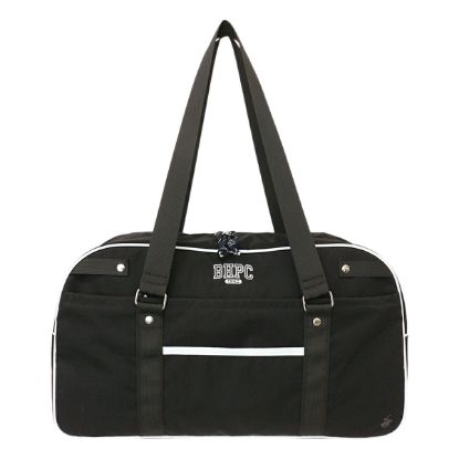 ビバリーヒルズポロクラブ スクールバッグ スクバ 17L レディース BHSC005 <br>Beverley Hills Polo Club 撥水 軽量 横型 ボストンバッグ A4 通学 学校 学生カバン 学生鞄 入学祝い 進学祝い 合格祝い の画像