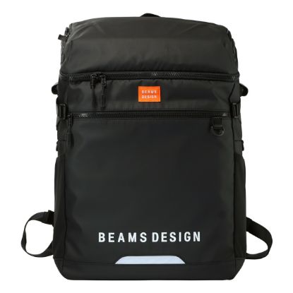 图片 ビームス デザイン リュック 40L B4 17インチ スクールリュック 当社限定 バックパック タブレット収納 PC収納 メンズ レディース <br>BMMHD005 リュックサック 別注 BEAMS DESIGN 通勤 通学 学校 部活 合宿