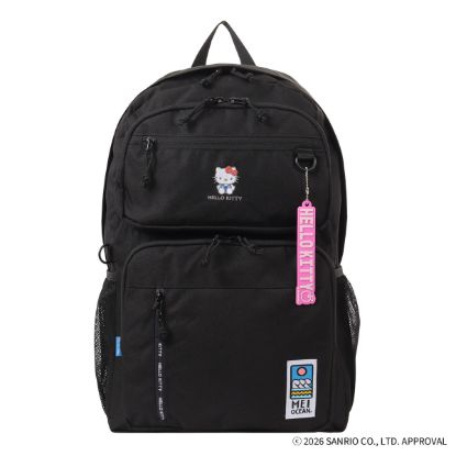 圖片 ハローキティ メイオーシャン リュック 34L B4 スクールリュック レディース <br>62121 MEI OCEAN 軽量 大容量 当社限定 別注 通学 学生 学校 サンリオ