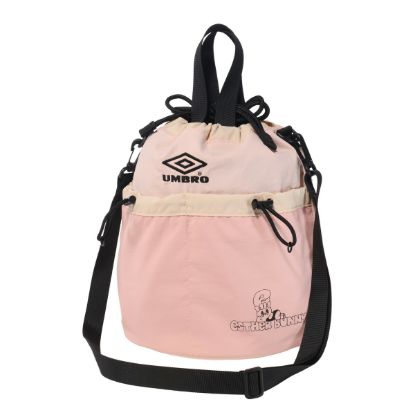 Picture of アンブロ エスターバニー トランジットラウンジ コラボ 限定 巾着 ショルダーバッグ 70110 レディース メンズ ユニセックス <br>UMBRO 軽い 撥水