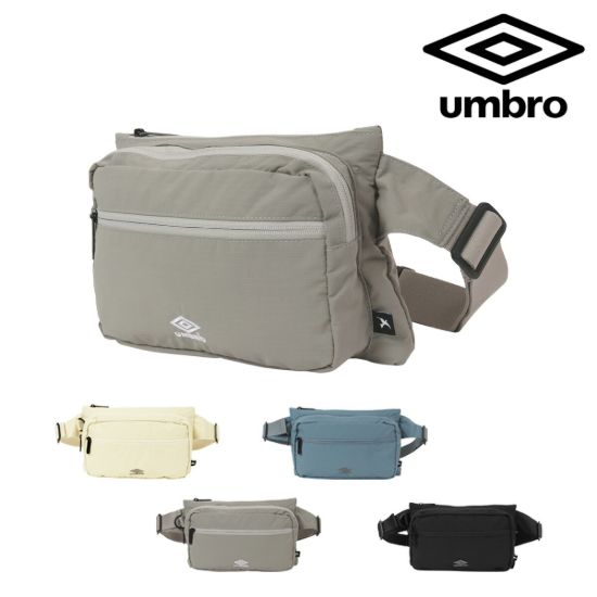 图片 別注 アンブロ トランジットラウンジ コラボ ウエストバッグ ボディバッグ 70512 <br>UMBRO TRANSIT LOUNGE 当社限定 ウエストポーチ 軽い 撥水 旅行 お出かけ