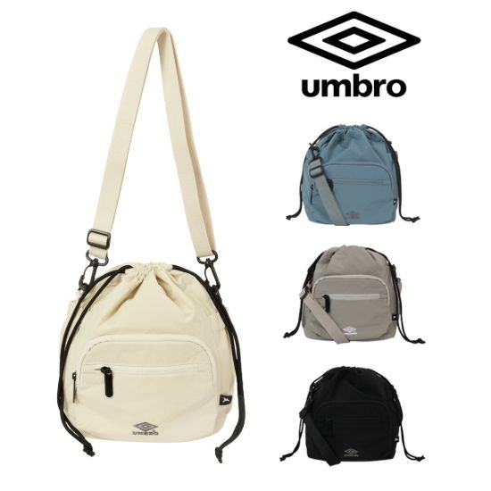 別注 アンブロ トランジットラウンジ コラボ 巾着バッグ ショルダーバッグ 2WAY 70512 <br>UMBRO TRANSIT LOUNGE 当社限定 軽い 撥水 旅行 お出かけ の画像