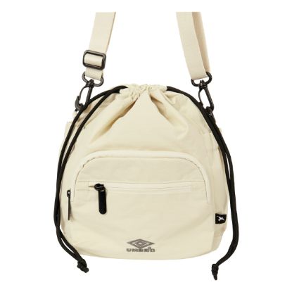 图片 別注 アンブロ トランジットラウンジ コラボ 巾着バッグ ショルダーバッグ 2WAY 70512 <br>UMBRO TRANSIT LOUNGE 当社限定 軽い 撥水 旅行 お出かけ