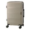 图片 トランジットラウンジ スーツケース リップル  ripple 2026年 最新版 53(61)L 56cm 3.6kg 5泊 <br>10263 TRANSIT LOUNGE  キャリーバッグ キャリーケース  フットストッパー TSAロック搭載 拡張 エキスパンダブル 1年保証