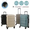 TRANSIT LOUNGE トランジットラウンジ |  スーツケース リップル ripple 2026年 最新版 拡張 エキスパンダブル 53(61)L 56cm 3.6kg 5泊 10263 の画像
